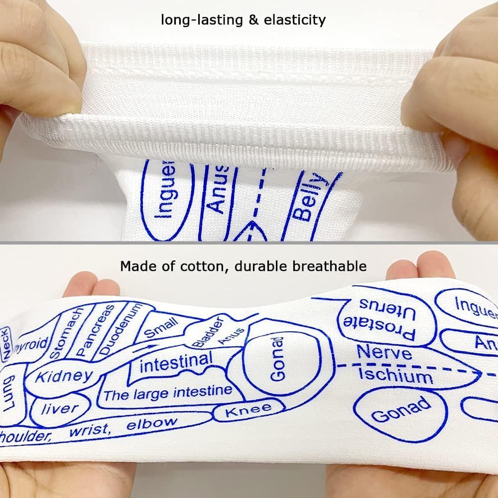 Reflexology Chart Socks