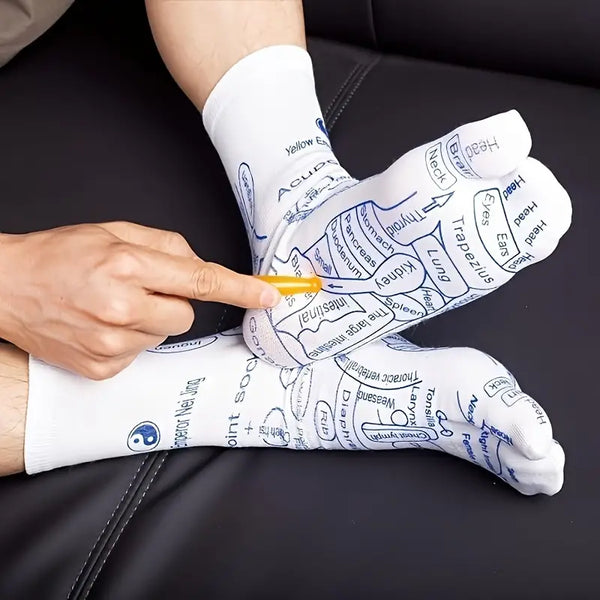 Reflexology Chart Socks