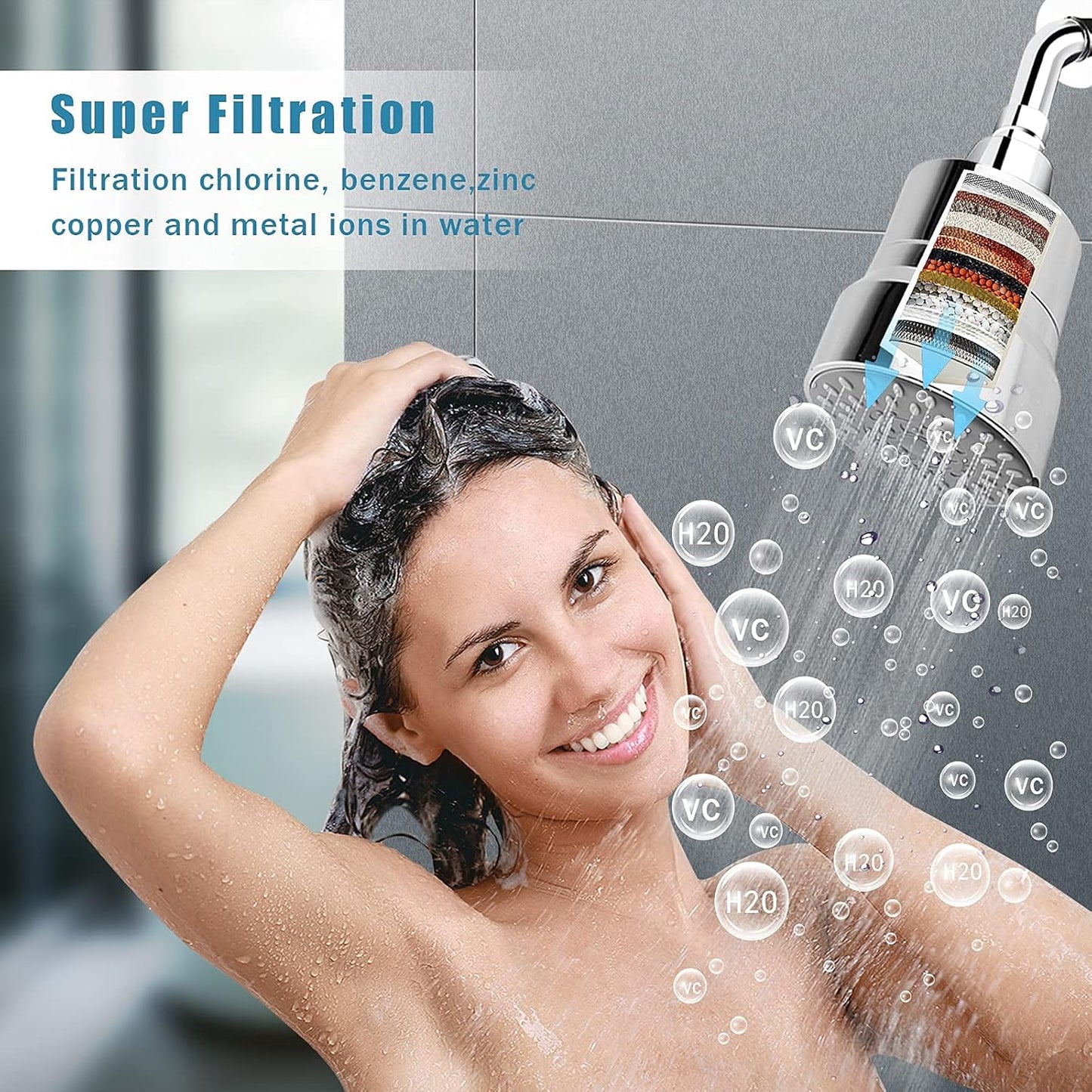 Flow Shower Head Filter