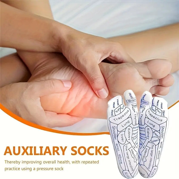 Reflexology Chart Socks