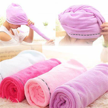 Easy-Dry Microfibre Hair Towel